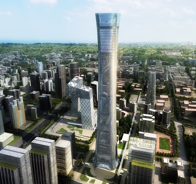 江河中標(biāo)北京第一高528米中國(guó)尊 創(chuàng)造行業(yè)“第一高”大滿貫記錄